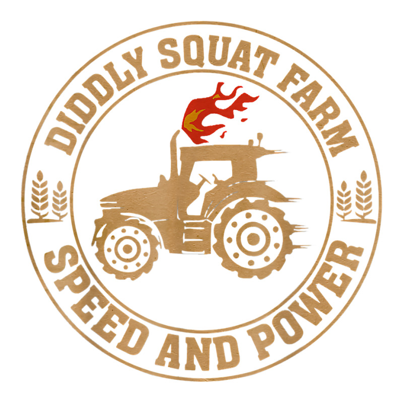 Perfect Tractor Design Diddly Squat Farm Speed And Power T Shirt V-Neck Tee by cm-arts | Artistshot