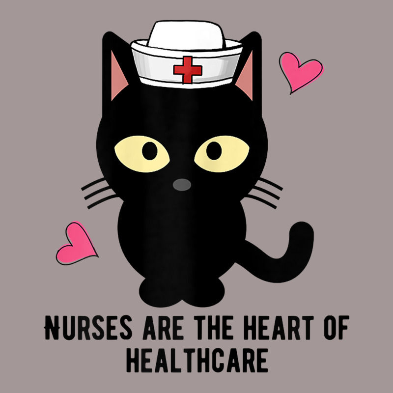 Womens The Black Cat Became A Nurse, Nurses Love The Cats T Shirt Vintage Short | Artistshot