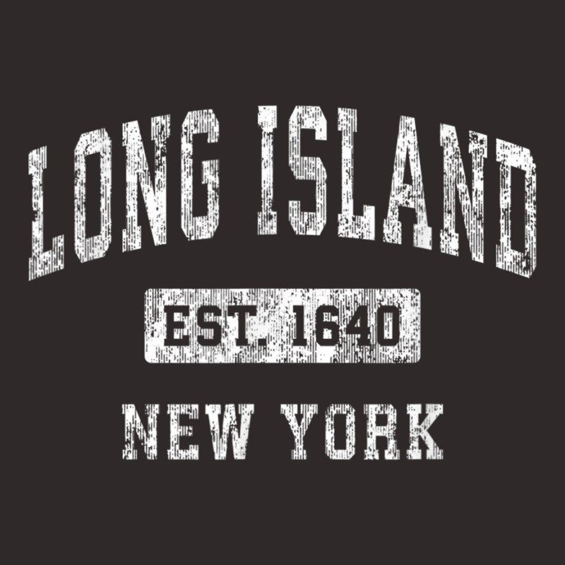 Long Island New York Ny Vintage Established Sports Design Racerback Tank by MalcolmJCausby | Artistshot