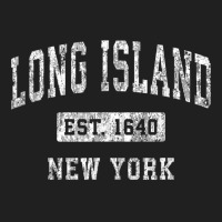 Long Island New York Ny Vintage Established Sports Design Ladies Polo Shirt | Artistshot