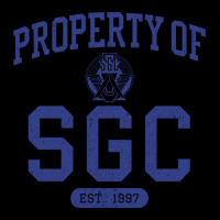 Property Of Sgc Cropped Hoodie | Artistshot