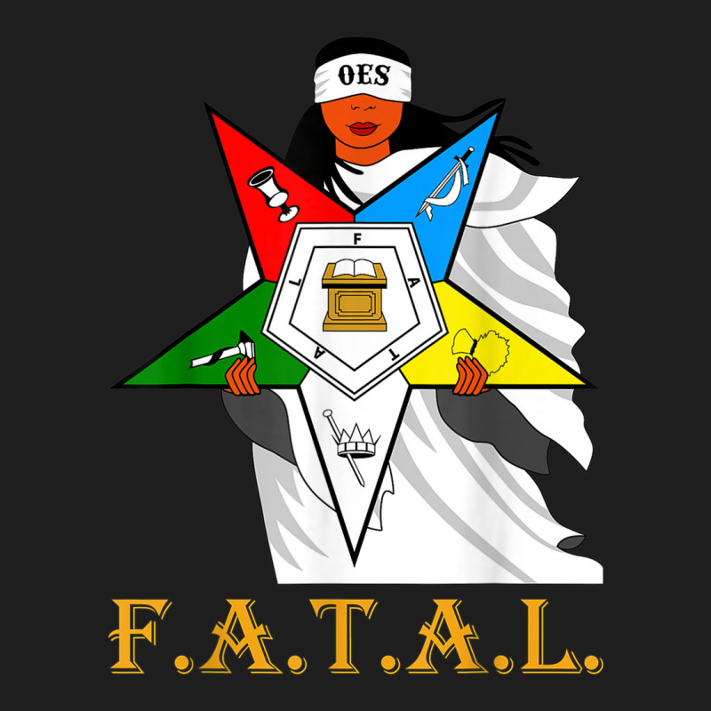 Oes Fatal Sister With Eyes Mask Eastern Star Mother S Day Classic T-shirt by KaseyReyes | Artistshot