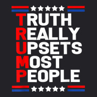 Trump Truth Really Upset Most People Trump 2024 America Flag Youth Tee | Artistshot