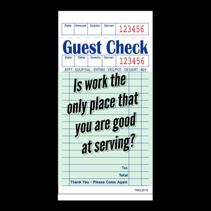 Guest Check - Is Work The Only Place That You Are Good At Serving Lightweight Hoodie by cm-arts | Artistshot