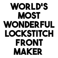 World's Most Wonderful Lockstitch Front Maker T Shirt V-neck Tee | Artistshot