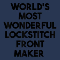 World's Most Wonderful Lockstitch Front Maker T Shirt Men Denim Jacket | Artistshot