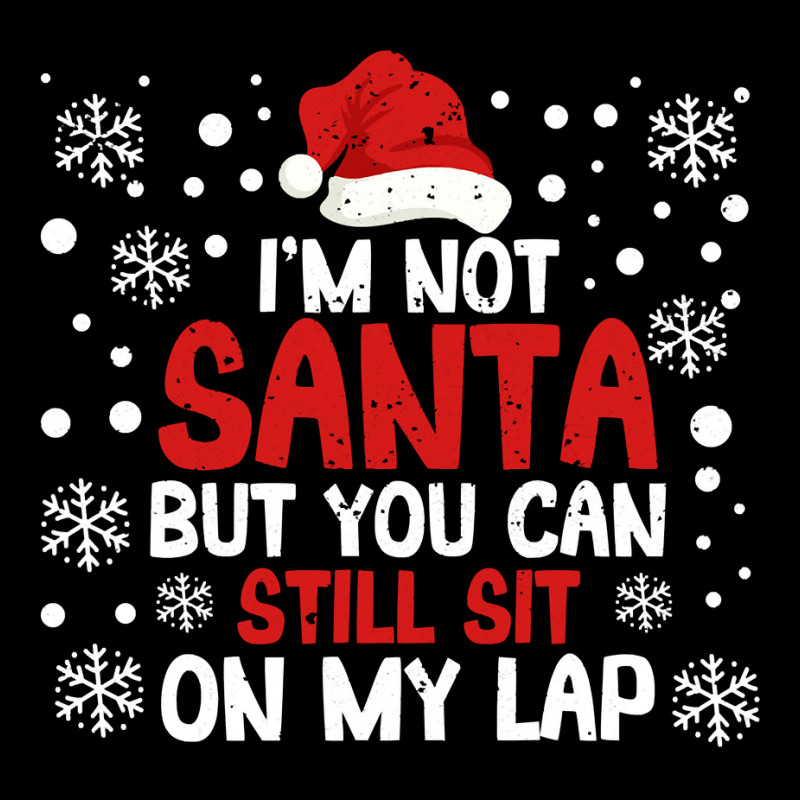 Christmas Pjs I'm Not Santa But You Can Still Sit On My Lap Sweatshirt Men's Long Sleeve Pajama Set | Artistshot