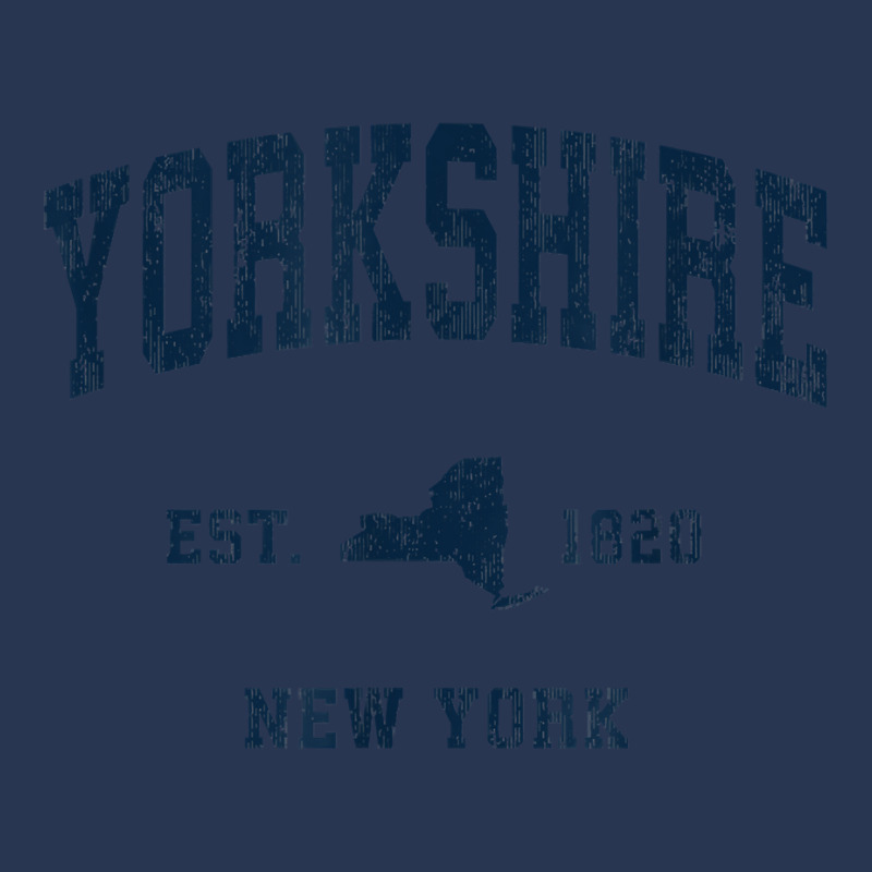 Yorkshire New York Ny Vintage Athletic Navy Sports Design T Shirt Men Denim Jacket | Artistshot