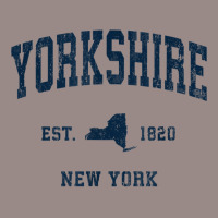 Yorkshire New York Ny Vintage Athletic Navy Sports Design T Shirt Vintage T-shirt | Artistshot