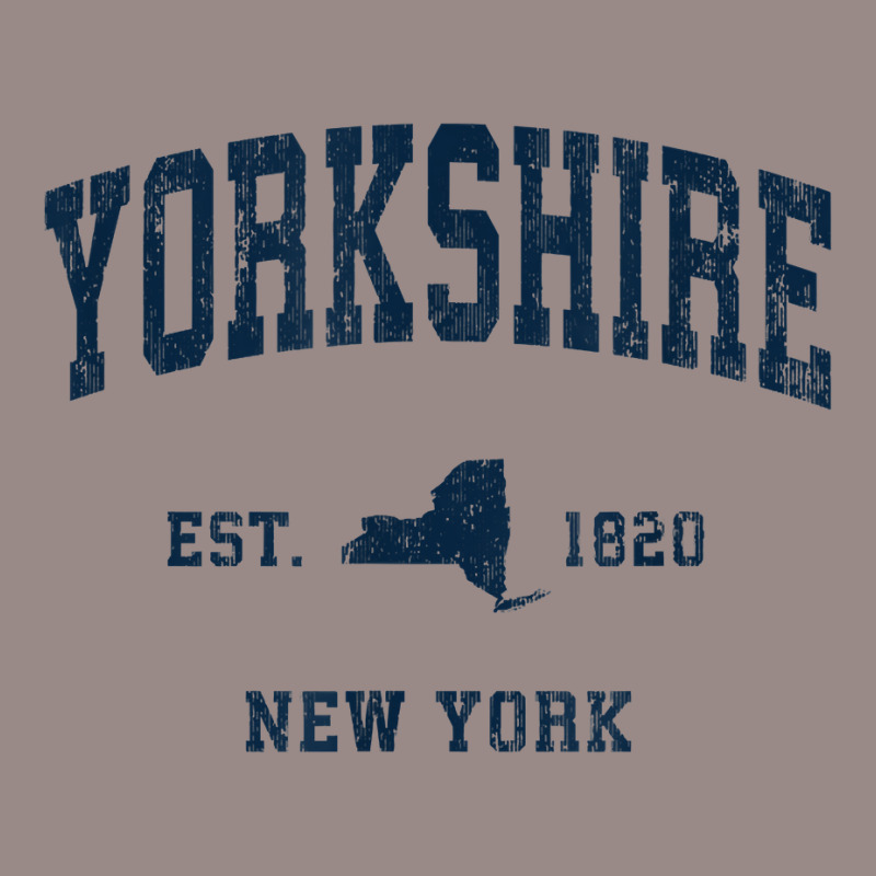 Yorkshire New York Ny Vintage Athletic Navy Sports Design T Shirt Vintage T-shirt | Artistshot