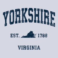 Yorkshire Virginia Va Vintage Athletic Navy Sports Design T Shirt Fleece Short | Artistshot