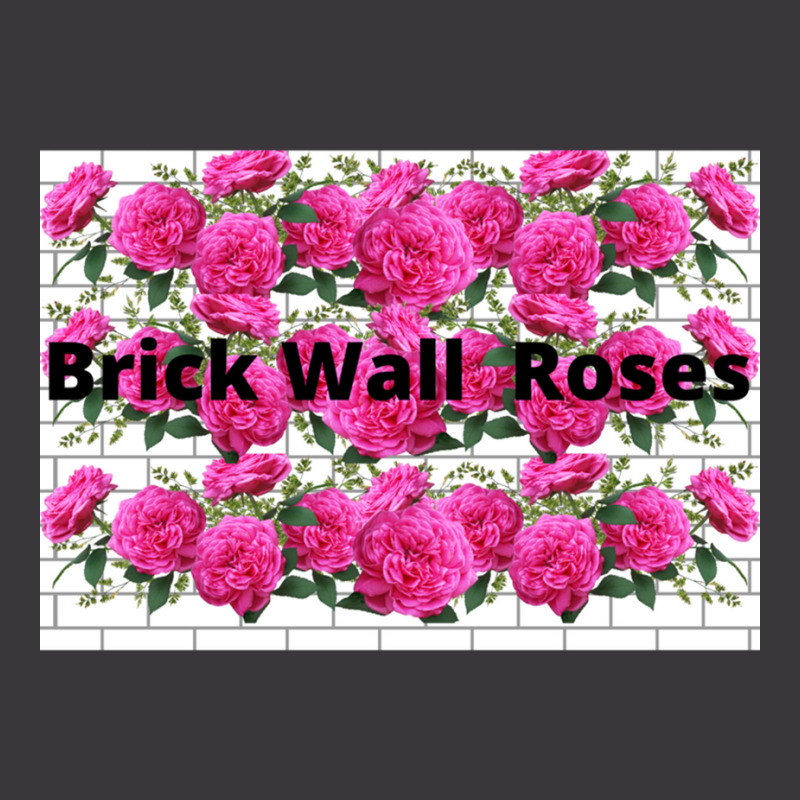 Brick Wall  Roses Ladies Curvy T-Shirt by cm-arts | Artistshot