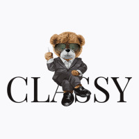 Tee Bear Doll In Suit Sitting On Classy Cartoon Animal T Shirt T-shirt | Artistshot