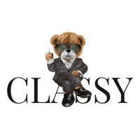 Tee Bear Doll In Suit Sitting On Classy Cartoon Animal T Shirt V-neck Tee | Artistshot