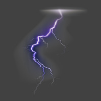 Lightning Thunder Lightning Bolt Storm Cloud Strikes Vintage T-shirt | Artistshot