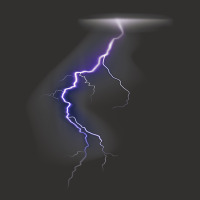 Lightning Thunder Lightning Bolt Storm Cloud Strikes Champion Hoodie | Artistshot