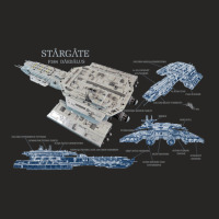 Stargate Daedalus Blueprint Shirt  Daedalus Blueprint Ladies Fitted T-shirt | Artistshot