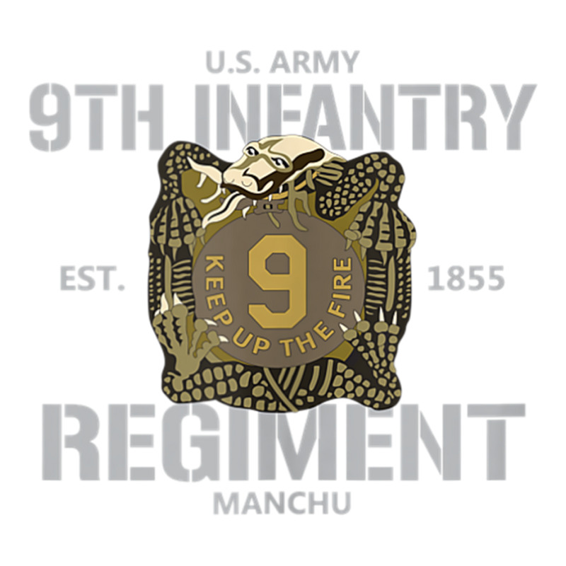 9th Infantry Regiment Tank Top Maternity Scoop Neck T-shirt by cm-arts | Artistshot