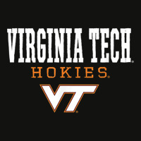 Virginia Tech Hokies Dominant Officially Licensed T Shirt Scorecard Crop Tee | Artistshot