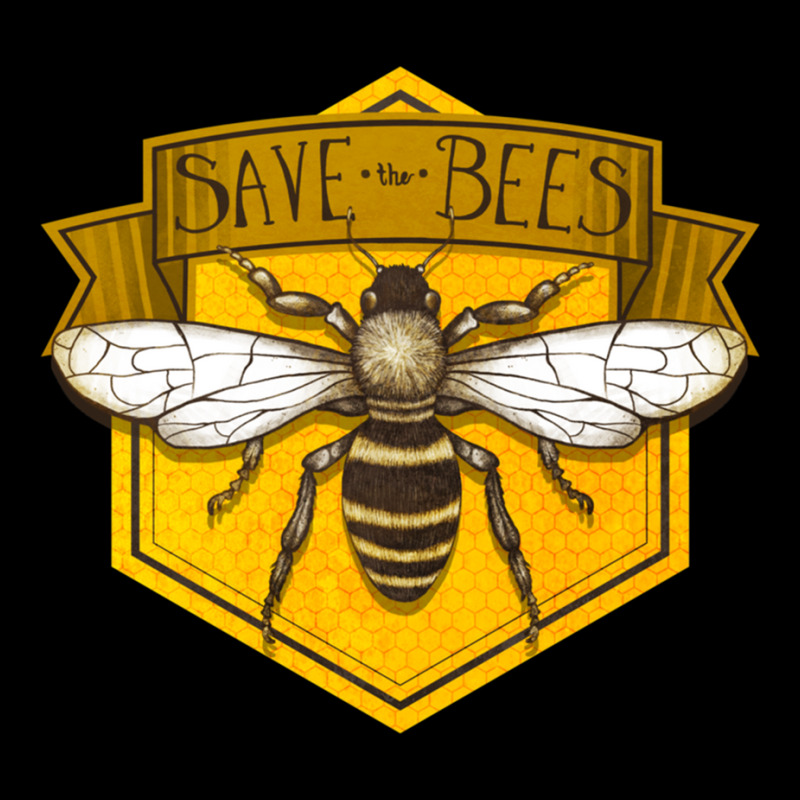 Save The Bees V-neck Tee | Artistshot