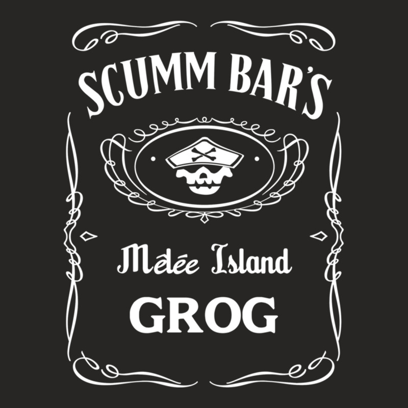 Scumm Bars Grog Ladies Fitted T-Shirt by cm-arts | Artistshot