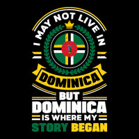 Dominica Dominican Dominica Flag Quote Pullover Hoodie Adjustable Cap | Artistshot