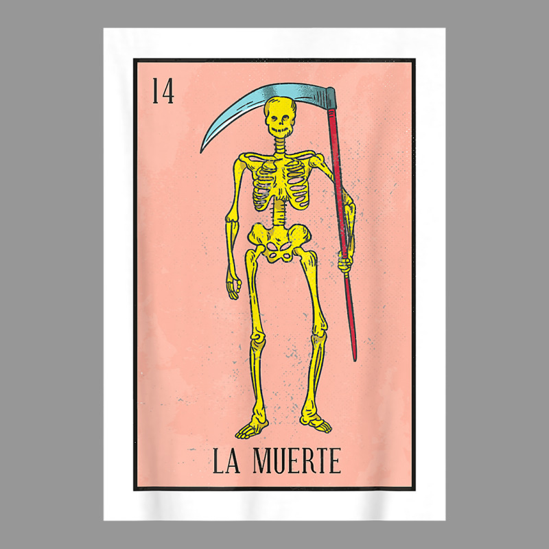 Retro La Muerte Lottery Card The Death Card Mexican Lottery T Shirt Women's V-Neck T-Shirt by cm-arts | Artistshot