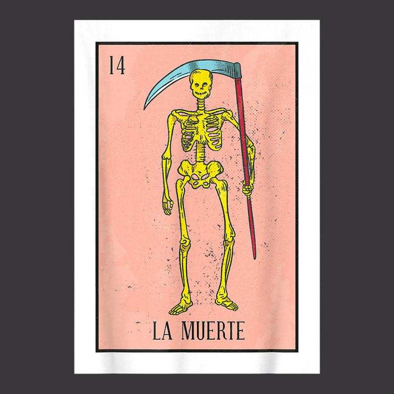 Retro La Muerte Lottery Card The Death Card Mexican Lottery T Shirt Ladies Curvy T-Shirt by cm-arts | Artistshot