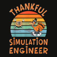 Simulation Engineer Job Funny Thanksgiving T Shirt Scorecard Crop Tee | Artistshot