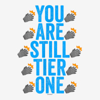 Clapping Gloves Swagazon Associate You Are Still Tier One T Shirt Landscape Canvas Print | Artistshot