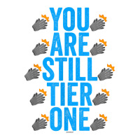 Clapping Gloves Swagazon Associate You Are Still Tier One T Shirt Stainless Steel Water Bottle | Artistshot