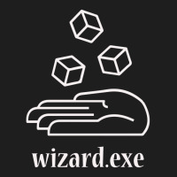 Wizard.exe   Magical Aesthetic Vaporwave Classic T-shirt | Artistshot