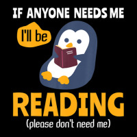 I'll Be Reading Emperor Sea Bird King Penguin Graphic Youth T-shirt | Artistshot