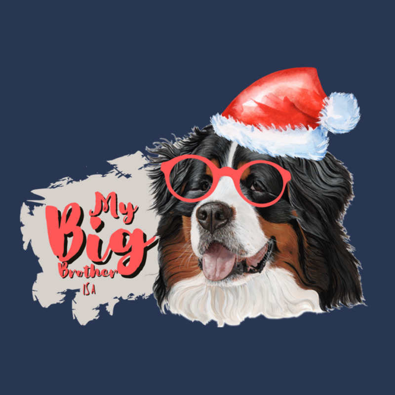 My Big Brother Is A  Bernese Mt. Dog Charismas Gift 14 Ladies Denim Jacket by cm-arts | Artistshot