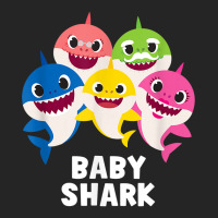 Pinkfong Baby Shark Family T Shirt With Text Unisex Hoodie | Artistshot