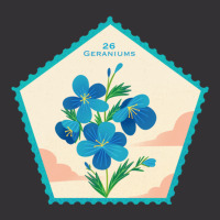 Retro Geranium Flower Stamps Vintage Short | Artistshot