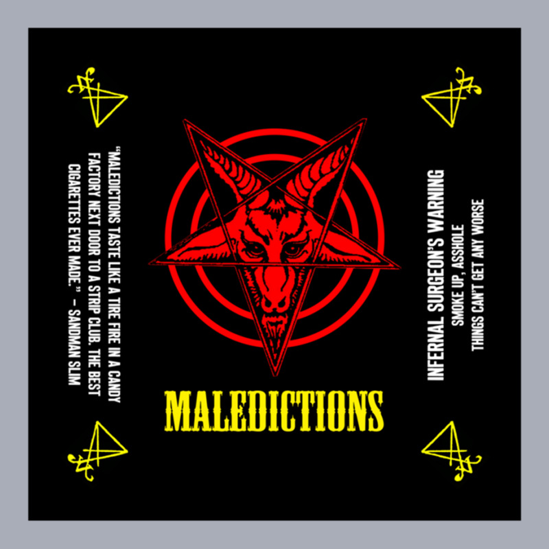 Maledictions - The Best Smokes In Hell - Quote, Warning And Sigils S,  Tank Dress by TERESALIRES | Artistshot