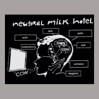 Neutral Milk Hotel Somewhere Soft And Sweet Without Maggots Cow Racerback Tank | Artistshot