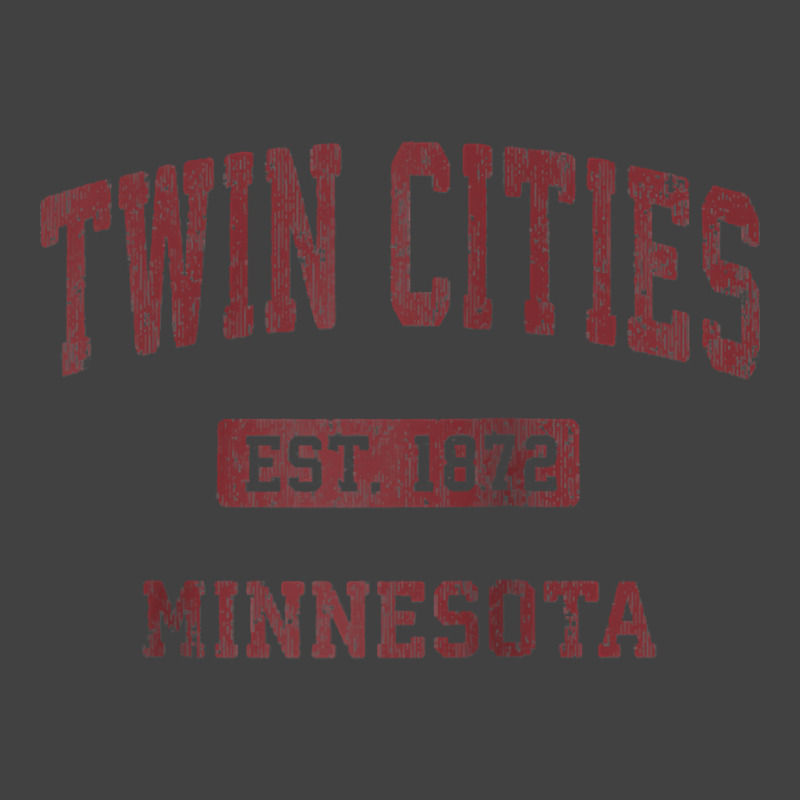 Twin Cities Minnesota Mn Vintage Athletic Sports Design Raglan Basebal Vintage T-shirt | Artistshot