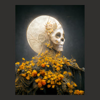 Moon Dia De Los Muertes Saint Goddess Marigolds Midjourney Champion Hoodie | Artistshot