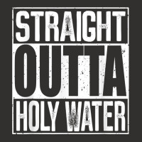 Straight Outta Holy Water T Shirt Champion Hoodie | Artistshot