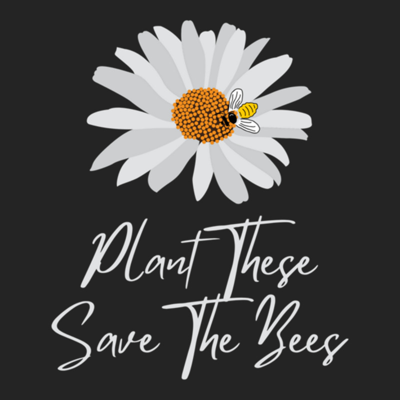 Plant These Save The Bees Daisy Bee 3/4 Sleeve Shirt | Artistshot