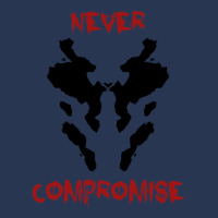 Never Compromise Rorschach Watchmen Ladies Denim Jacket | Artistshot