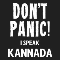 Dont Panic! I Speak Kannada Ladies Polo Shirt | Artistshot