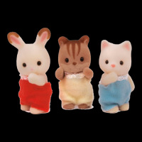 Sylvanian Families Bunny Squirrel And Cat Adjustable Cap | Artistshot