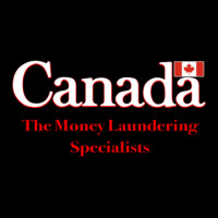 Canada The Money Laundering Specialists V-neck Tee | Artistshot