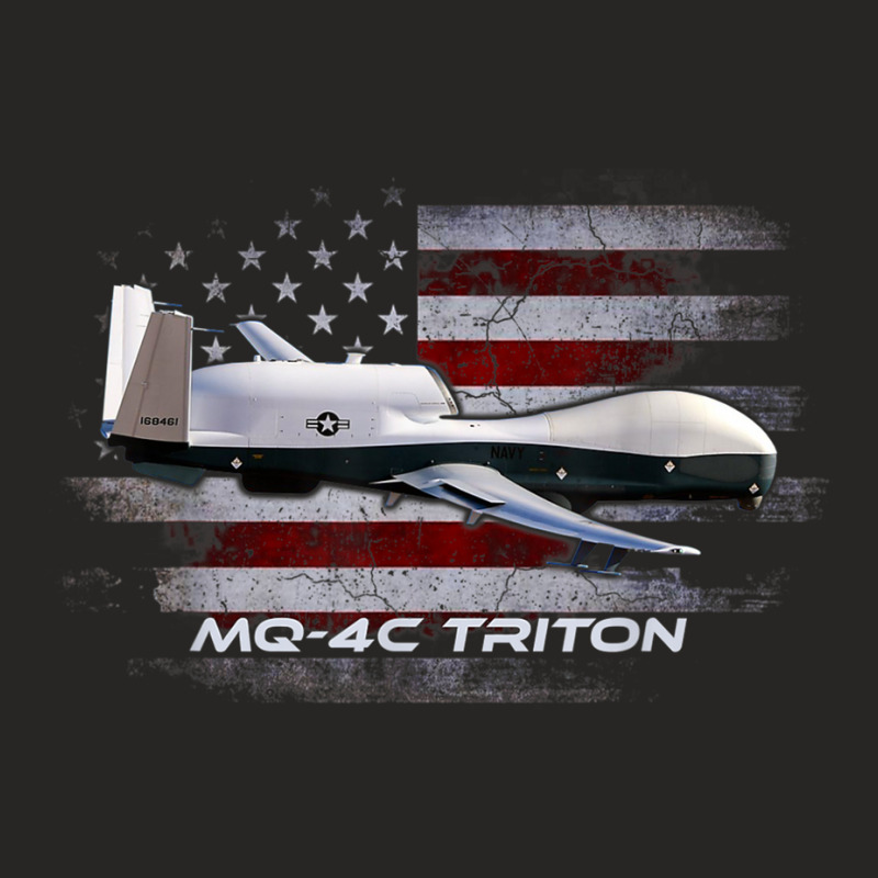 Mq 4c Triton T Shirt  Combat Veteran Veterans Day T Shirt Ladies Fitted T-Shirt by cm-arts | Artistshot