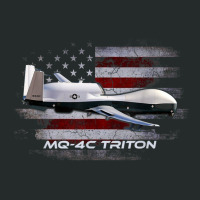 Mq 4c Triton T Shirt  Combat Veteran Veterans Day T Shirt Women's Triblend Scoop T-shirt | Artistshot