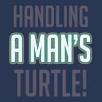 Handling A Mans Turtle! Men Denim Jacket | Artistshot