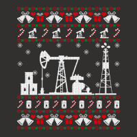 Merry Fracking Christmas Oilfield Oil Ugly Christmas Sweater Long Slee Champion Hoodie | Artistshot